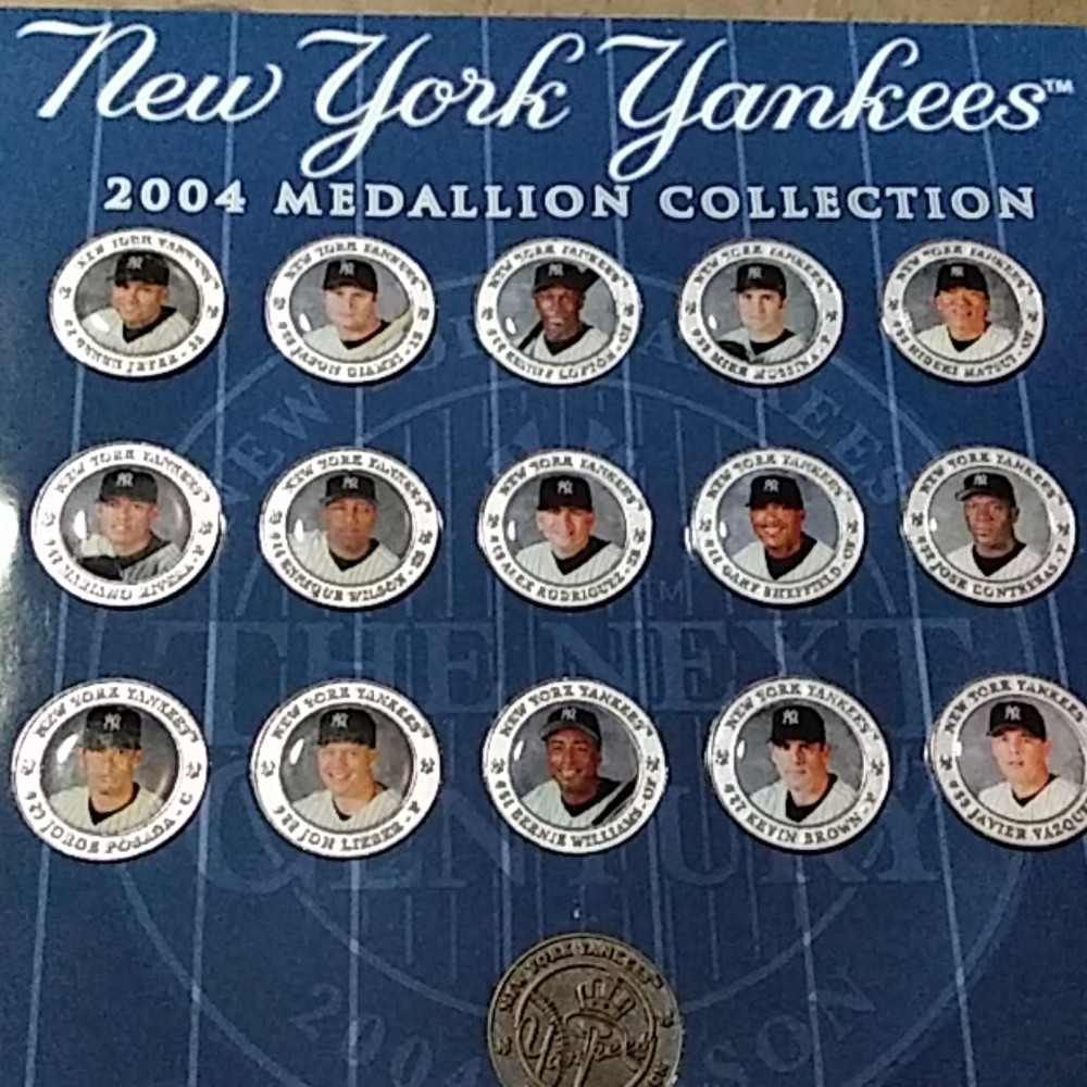New York Yankees 2004 medallion collection